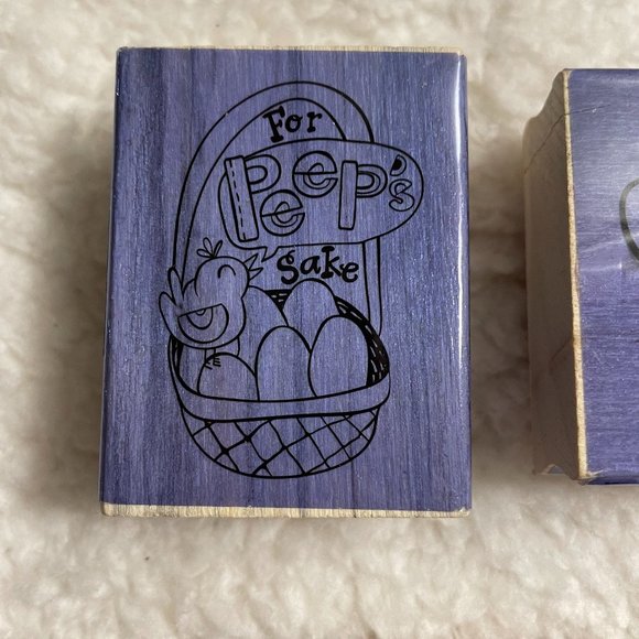 NEW Spring Themed Art Journaling Craft Rubber Stamps Set of 5 - Picture 7 of 7